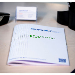 Diplomarbeit mit Klammerheftung